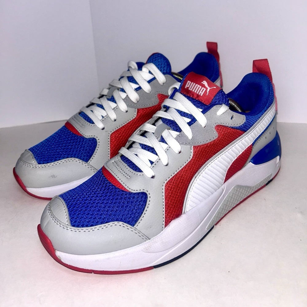 Puma Men's X Ray 372602-04 High Risk Royal Red Sneakers Men's 8